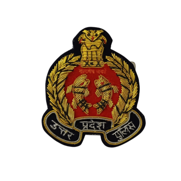 Uttar Pradesh Police Embroidered Badge